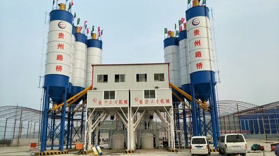 Beton Mixing Plant Hzs180 Fixed Concrete Batching Plant